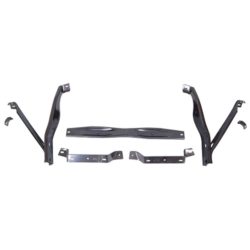 Black Front and Rear Bumper Bracket Set car part for a 68-69 Charger
