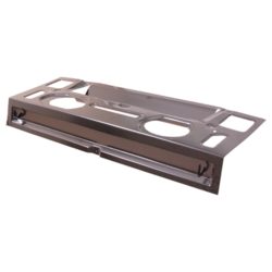 A black package tray car part for 68-70 Charger.