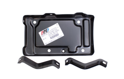 Battery tray with S braces car parts for 66-69 Dodge and Plymouth B Body models.