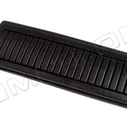 A brake pedal pad replacement car part for selected 65-70 Dodge and Plymouth car models with automatic transmissions.